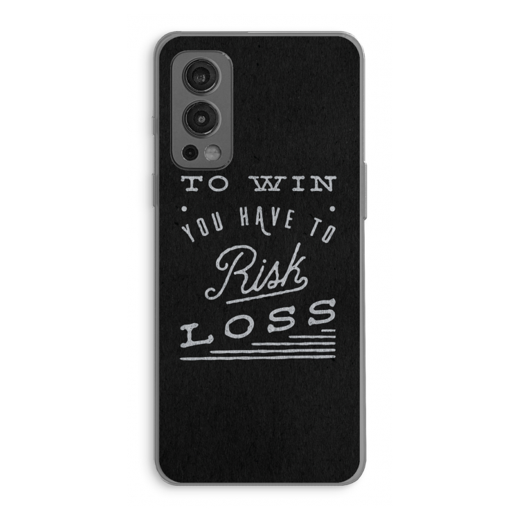 Risk loss: OnePlus Nord 2 5G Transparant Hoesje
