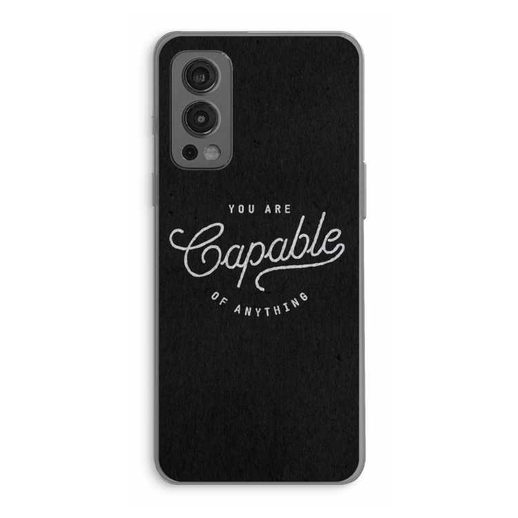 Capable: OnePlus Nord 2 5G Transparant Hoesje