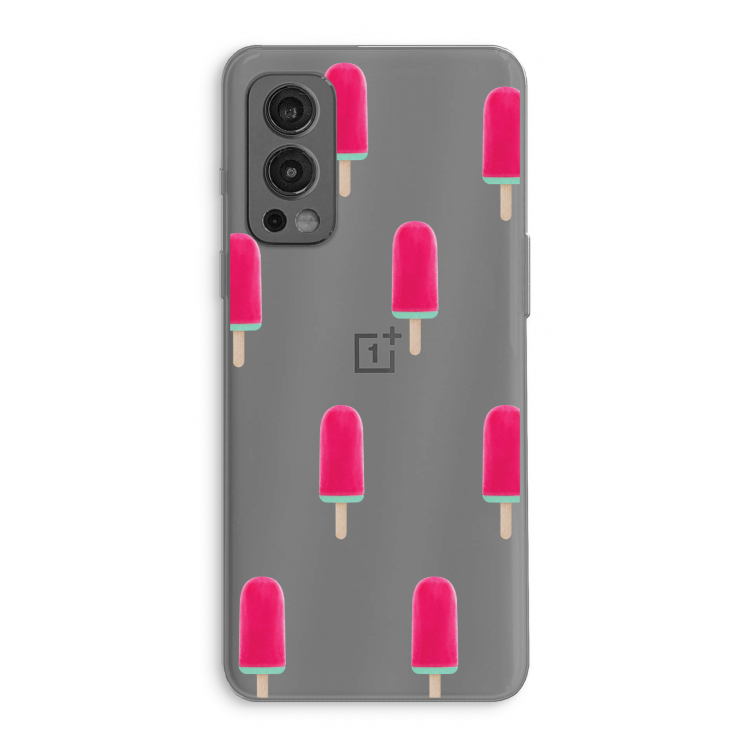 Waterijsje: OnePlus Nord 2 5G Transparant Hoesje