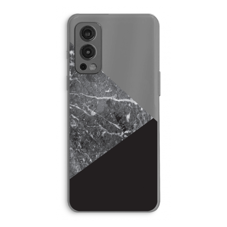 Combinatie marmer: OnePlus Nord 2 5G Transparant Hoesje