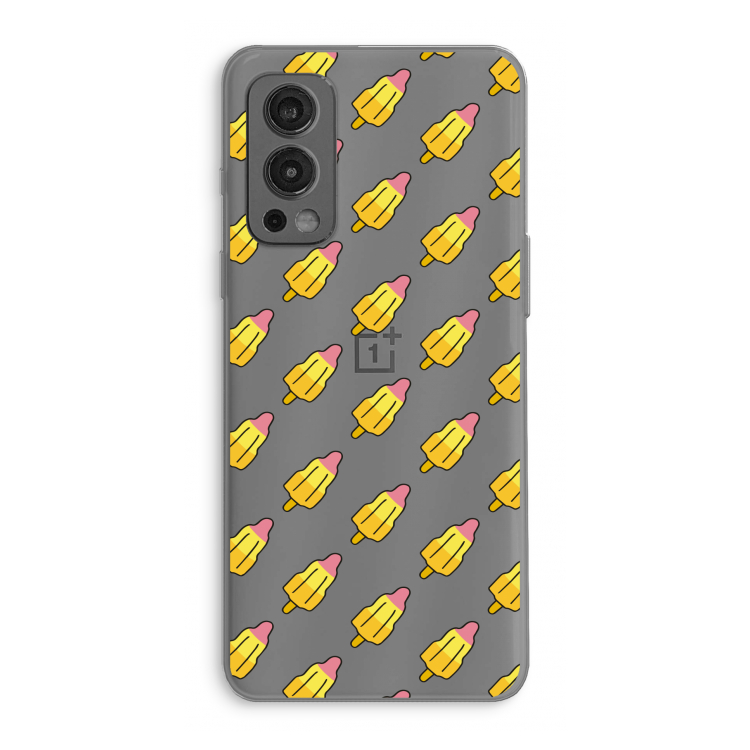 Waterijsjes: OnePlus Nord 2 5G Transparant Hoesje