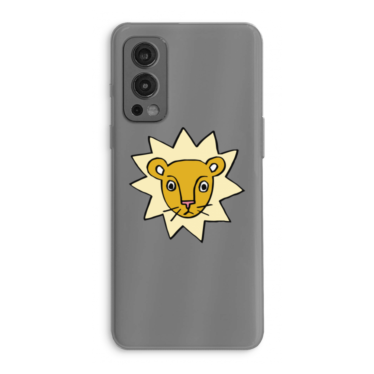 Kleine leeuw: OnePlus Nord 2 5G Transparant Hoesje