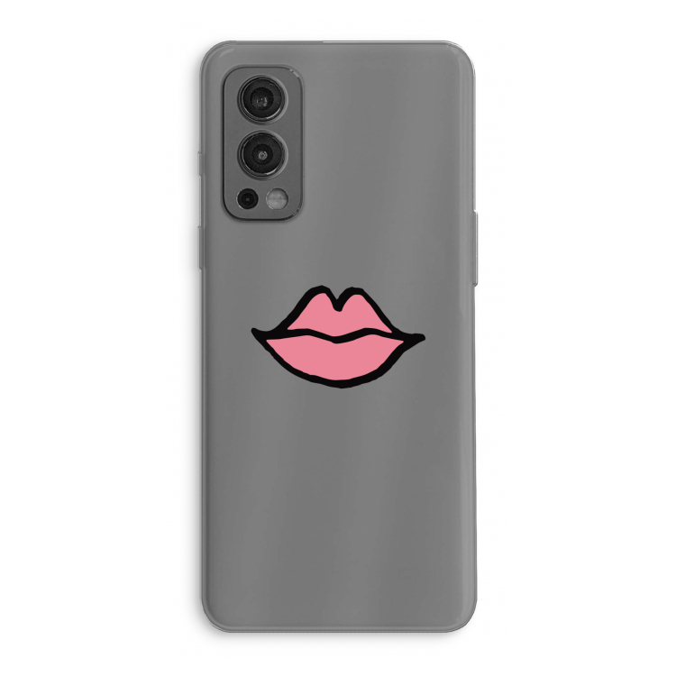 Kusje: OnePlus Nord 2 5G Transparant Hoesje