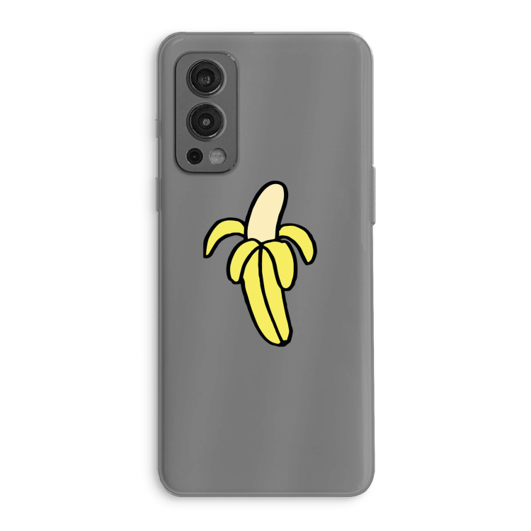Banana: OnePlus Nord 2 5G Transparant Hoesje