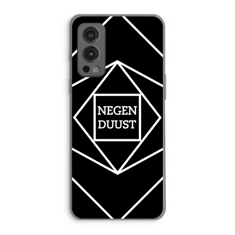 Negenduust geometrisch: OnePlus Nord 2 5G Transparant Hoesje
