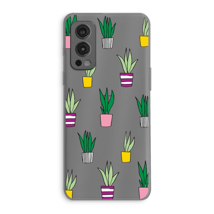 Sanseveria: OnePlus Nord 2 5G Transparant Hoesje