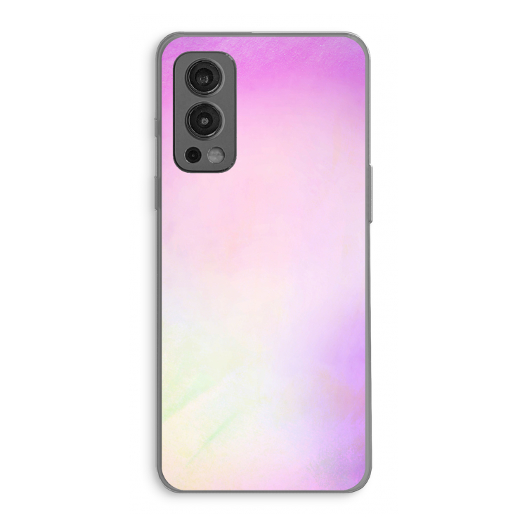 Flow mist pastel: OnePlus Nord 2 5G Transparant Hoesje