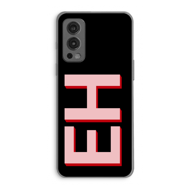 Monogram: OnePlus Nord 2 5G Transparant Hoesje