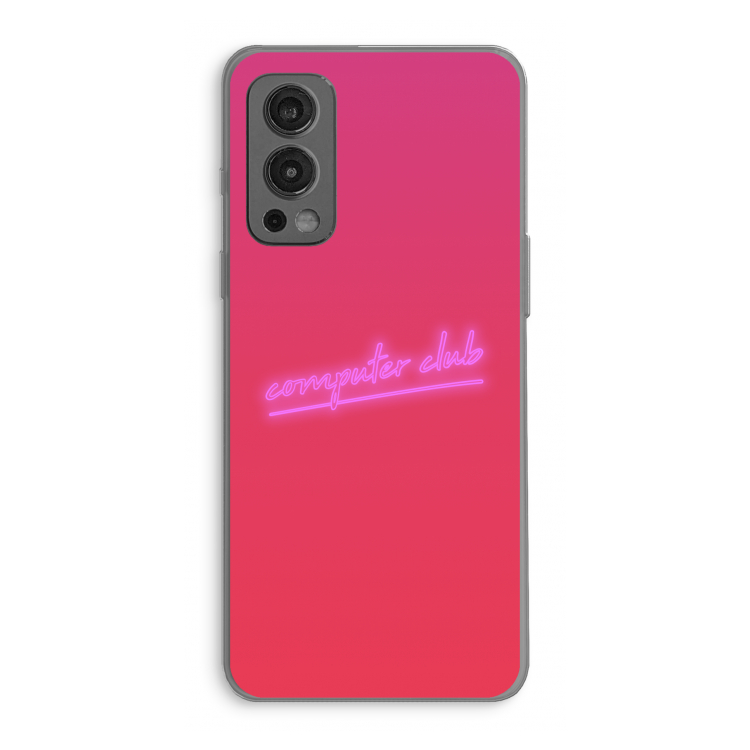Vice Glow: OnePlus Nord 2 5G Transparant Hoesje