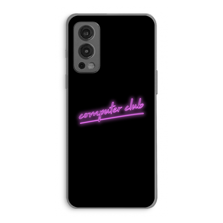 Vice Black: OnePlus Nord 2 5G Transparant Hoesje