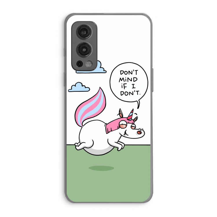 Unicorn: OnePlus Nord 2 5G Transparant Hoesje