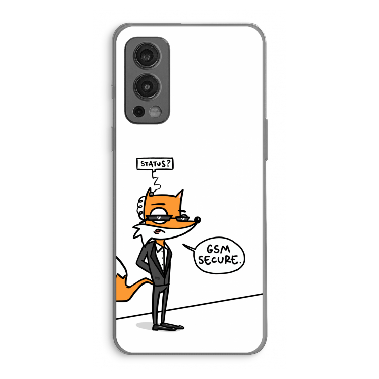 GSM secure: OnePlus Nord 2 5G Transparant Hoesje