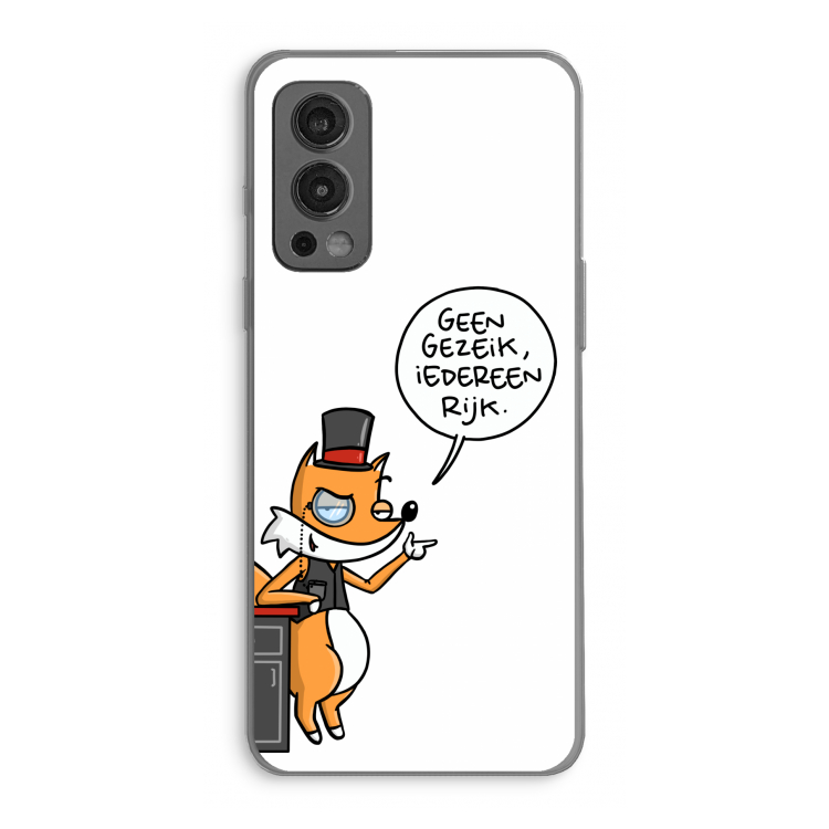 Geen Gezeik: OnePlus Nord 2 5G Transparant Hoesje
