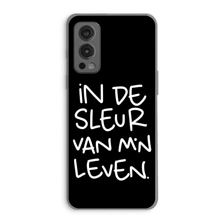 De Sleur: OnePlus Nord 2 5G Transparant Hoesje
