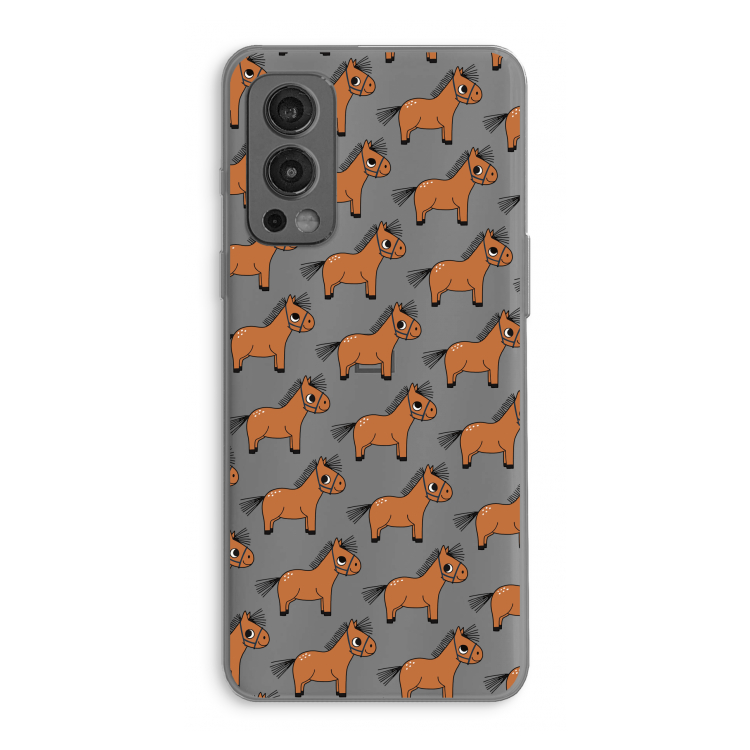 Pony: OnePlus Nord 2 5G Transparant Hoesje