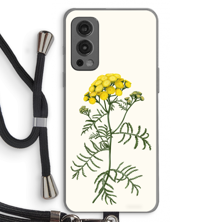 Tansy: OnePlus Nord 2 5G Transparant Hoesje met koord