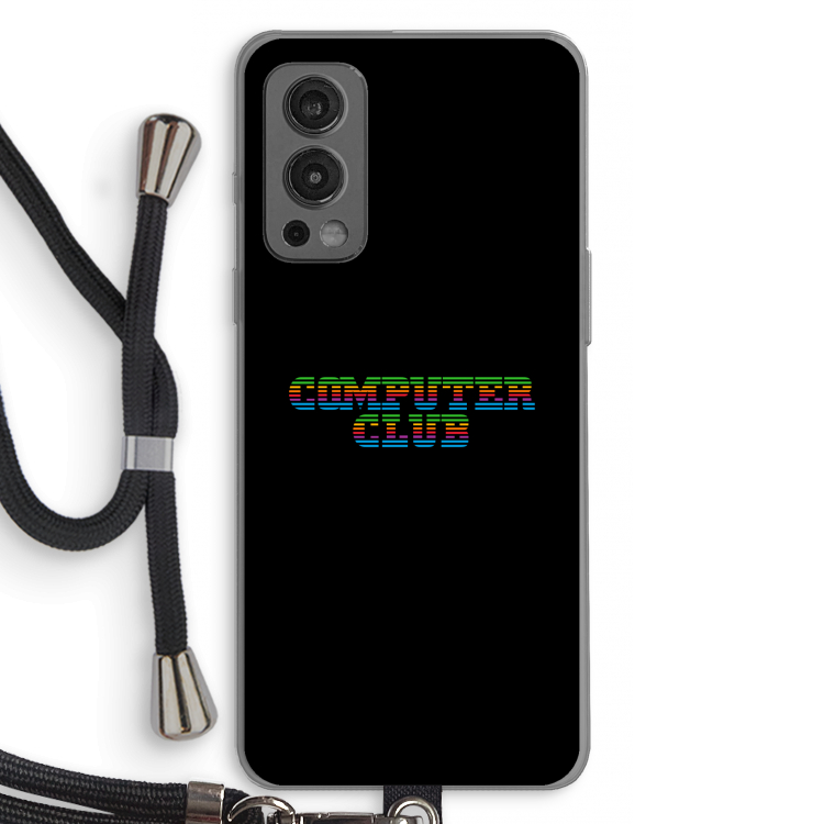 Retro: OnePlus Nord 2 5G Transparant Hoesje met koord