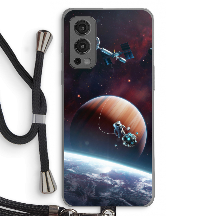 Examiner: OnePlus Nord 2 5G Transparant Hoesje met koord
