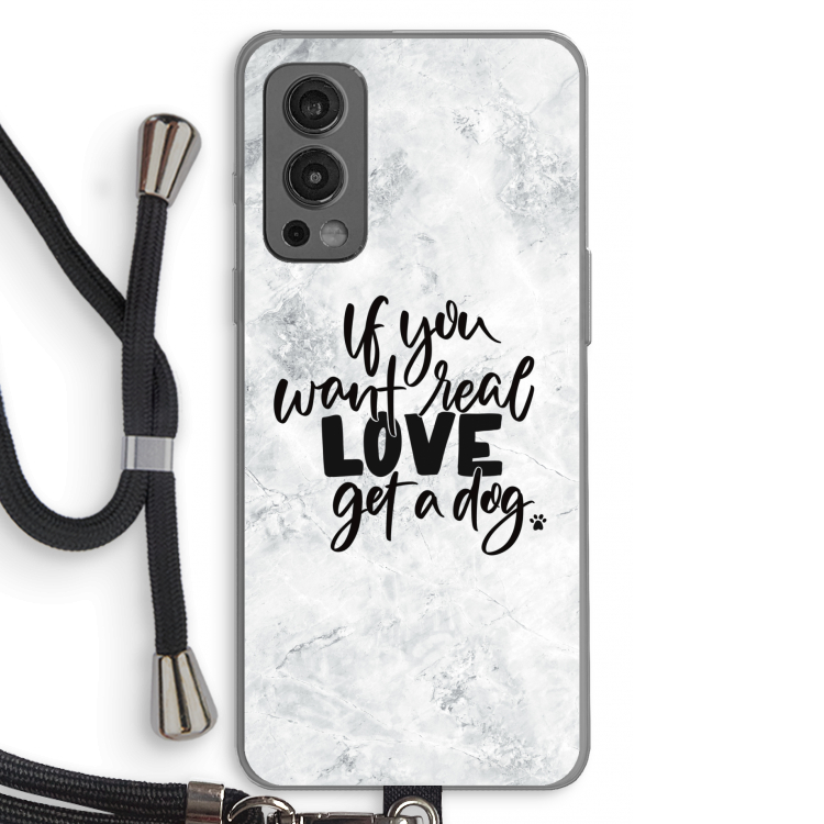 Partner in crime: OnePlus Nord 2 5G Transparant Hoesje met koord