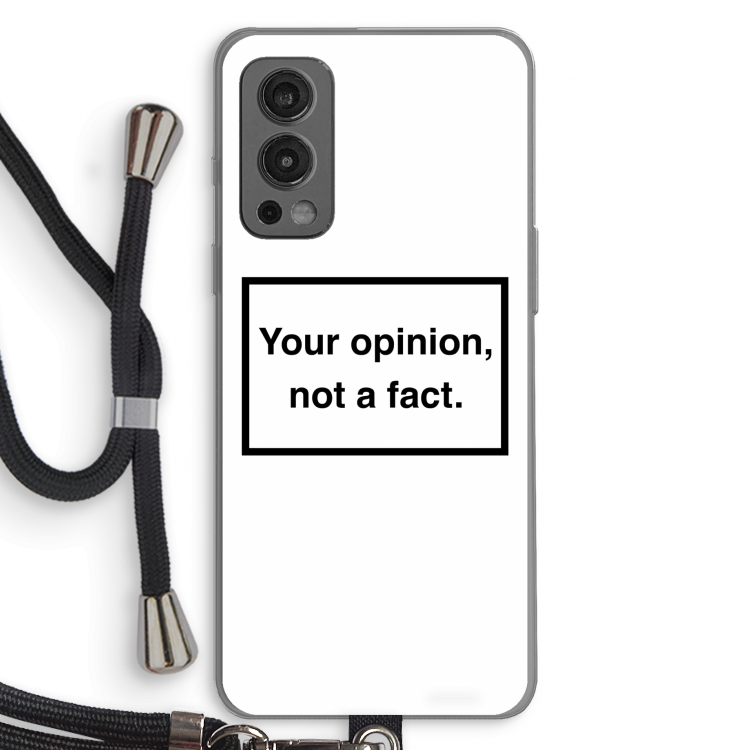 Your opinion: OnePlus Nord 2 5G Transparant Hoesje met koord