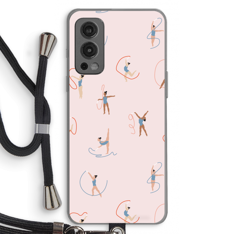 Dancing #3: OnePlus Nord 2 5G Transparant Hoesje met koord