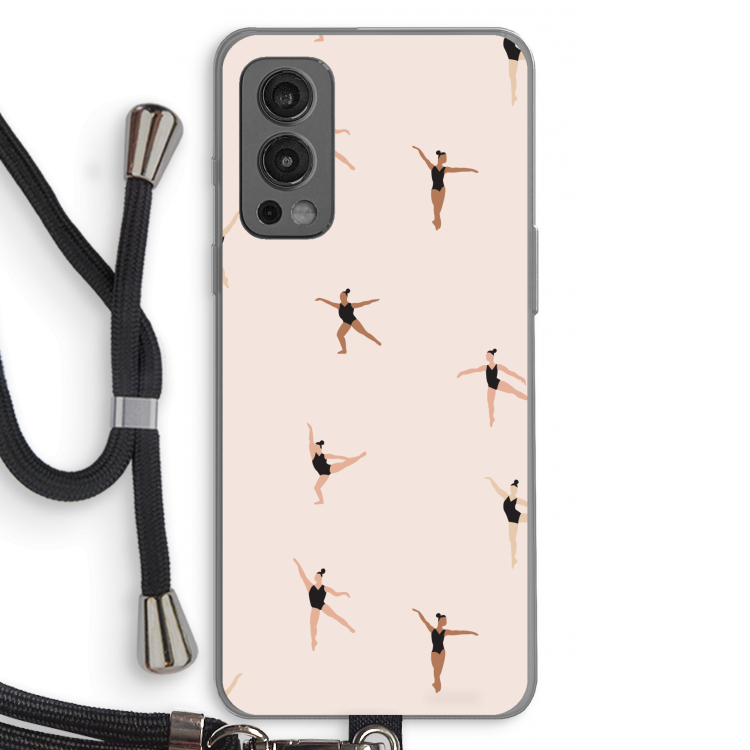Dancing #1: OnePlus Nord 2 5G Transparant Hoesje met koord