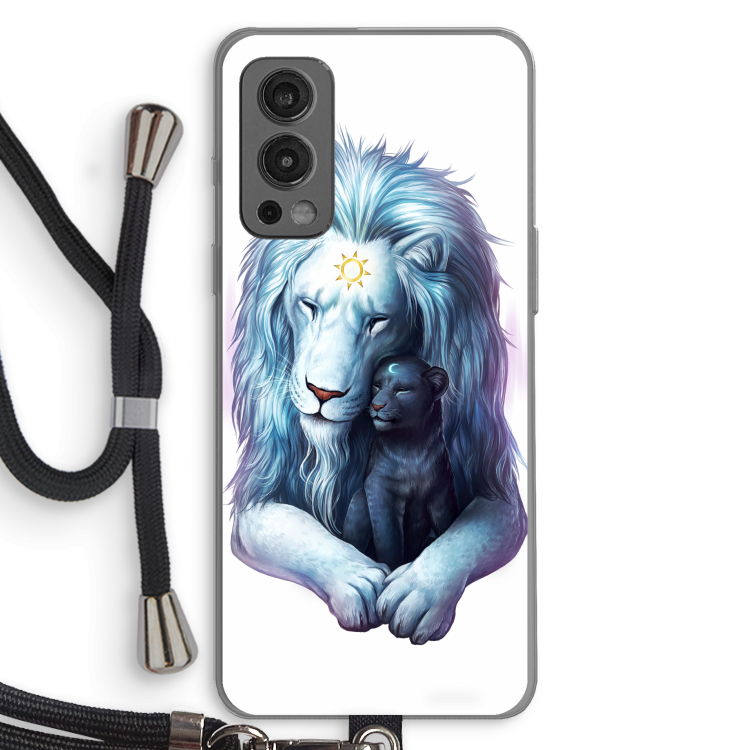 Child Of Light: OnePlus Nord 2 5G Transparant Hoesje met koord