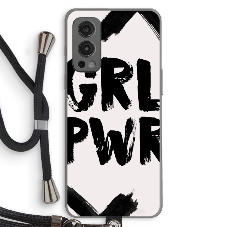 Girl Power #2: OnePlus Nord 2 5G Transparant Hoesje met koord