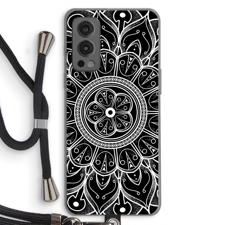 Roses Are Red: OnePlus Nord 2 5G Transparant Hoesje met koord