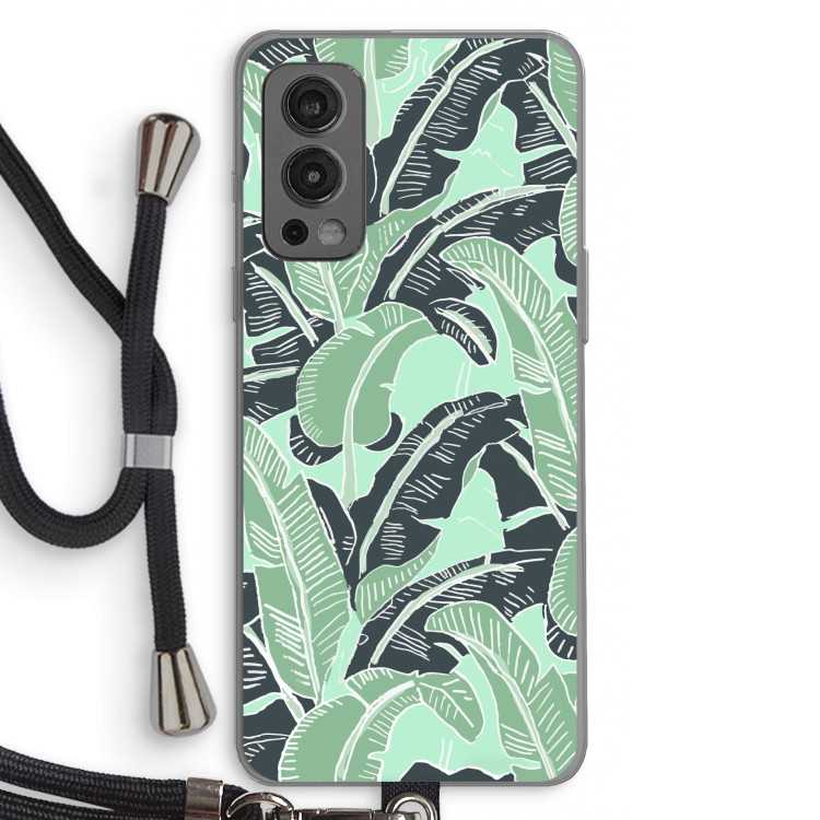This Sh*t Is Bananas: OnePlus Nord 2 5G Transparant Hoesje met koord