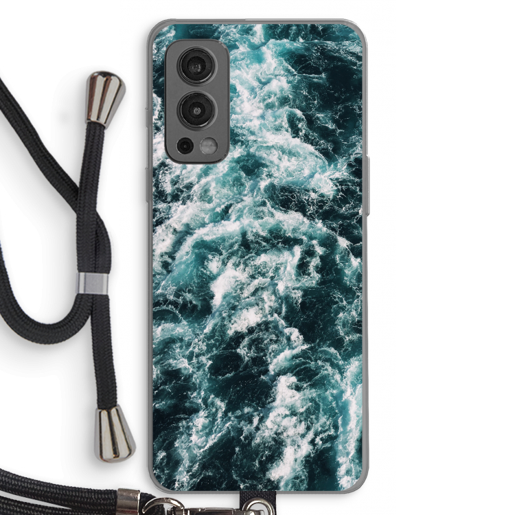 Zee golf: OnePlus Nord 2 5G Transparant Hoesje met koord