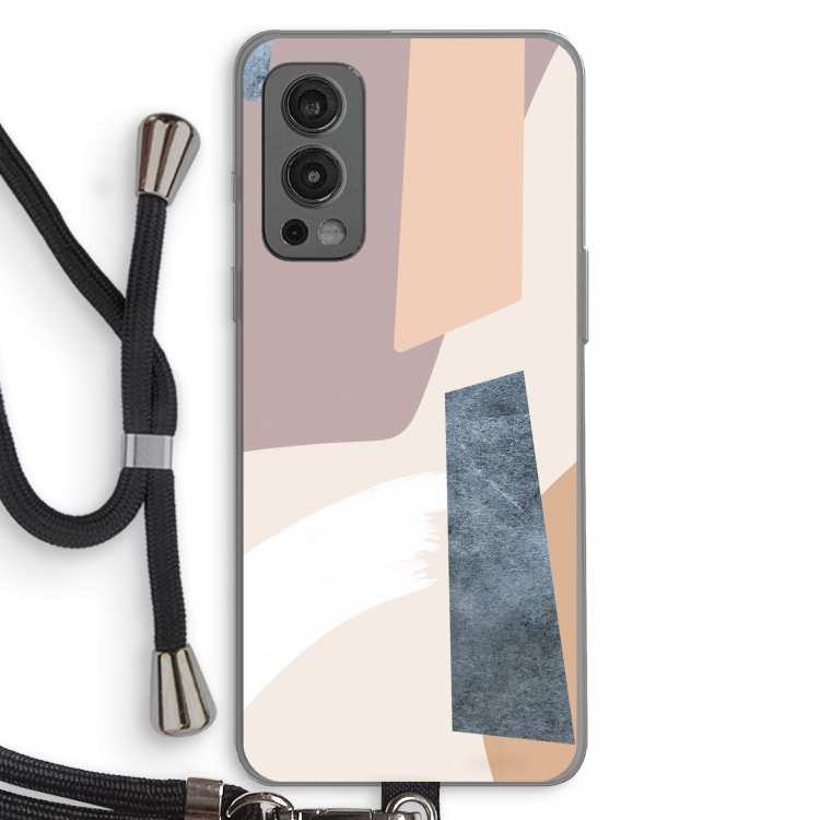 Luca: OnePlus Nord 2 5G Transparant Hoesje met koord