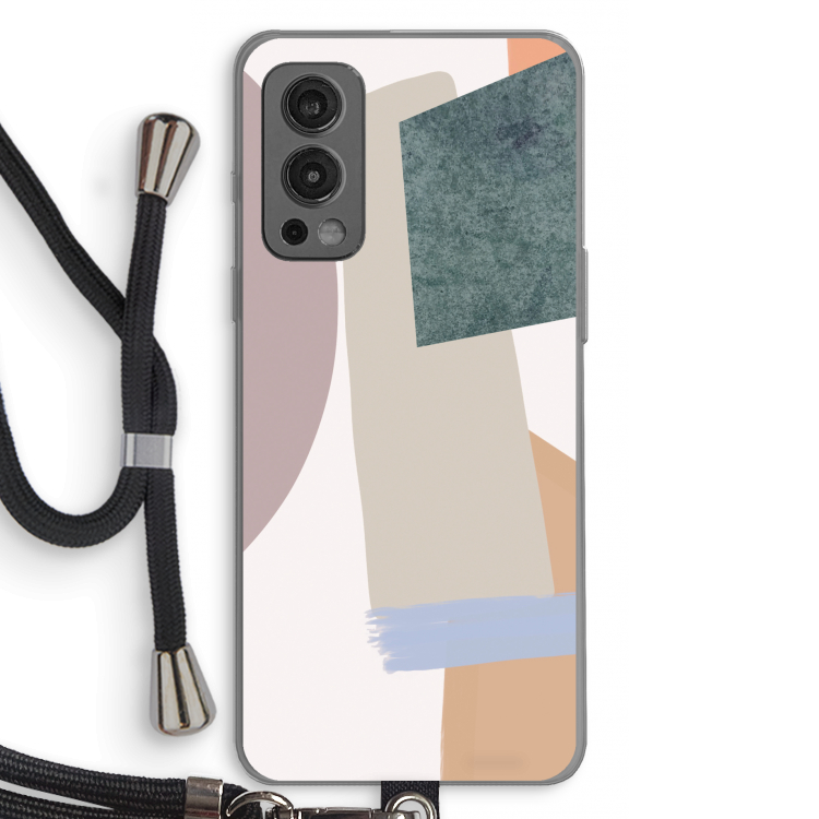 Lindo: OnePlus Nord 2 5G Transparant Hoesje met koord