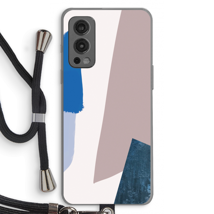 Lapis: OnePlus Nord 2 5G Transparant Hoesje met koord