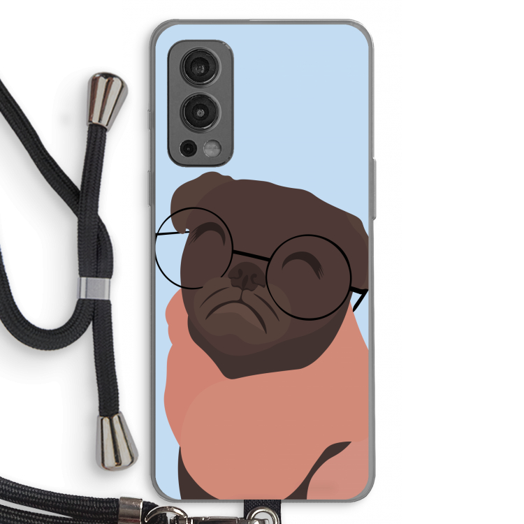 Ludo: OnePlus Nord 2 5G Transparant Hoesje met koord