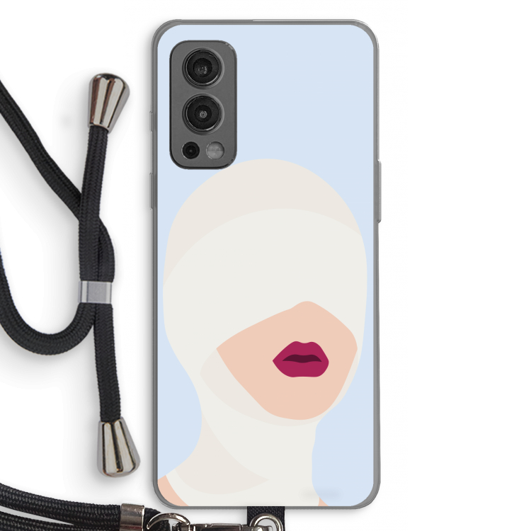 Incognito: OnePlus Nord 2 5G Transparant Hoesje met koord