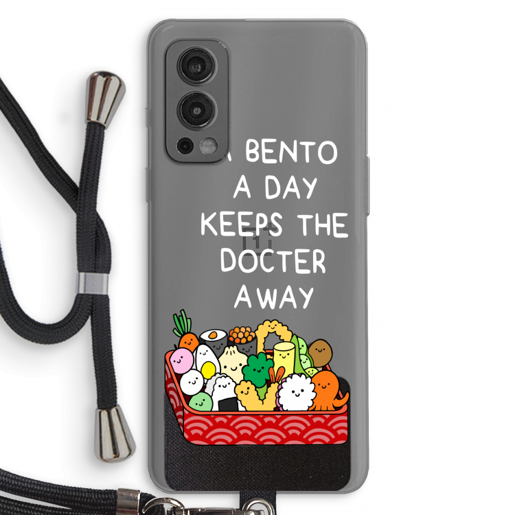 Bento a day: OnePlus Nord 2 5G Transparant Hoesje met koord