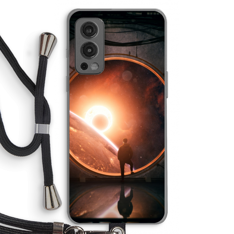 Ephemeral: OnePlus Nord 2 5G Transparant Hoesje met koord