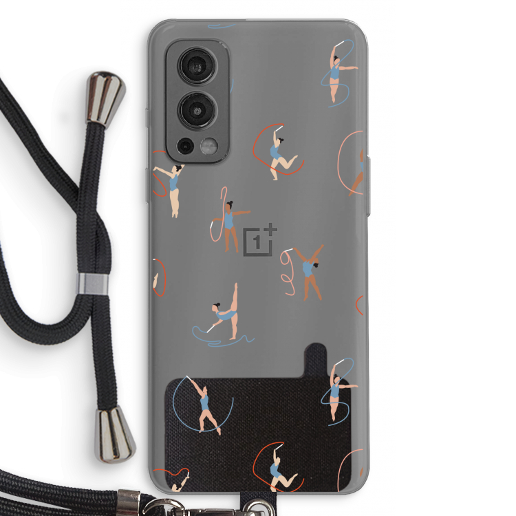 Dancing #3: OnePlus Nord 2 5G Transparant Hoesje met koord