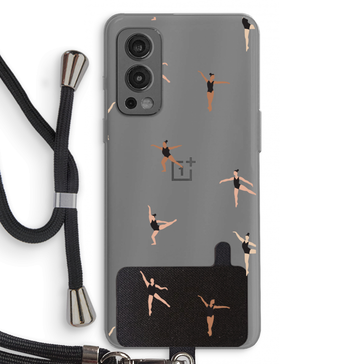 Dancing #1: OnePlus Nord 2 5G Transparant Hoesje met koord