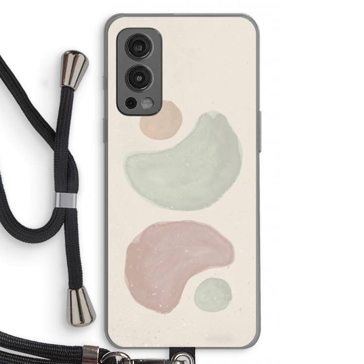 Geo #10: OnePlus Nord 2 5G Transparant Hoesje met koord