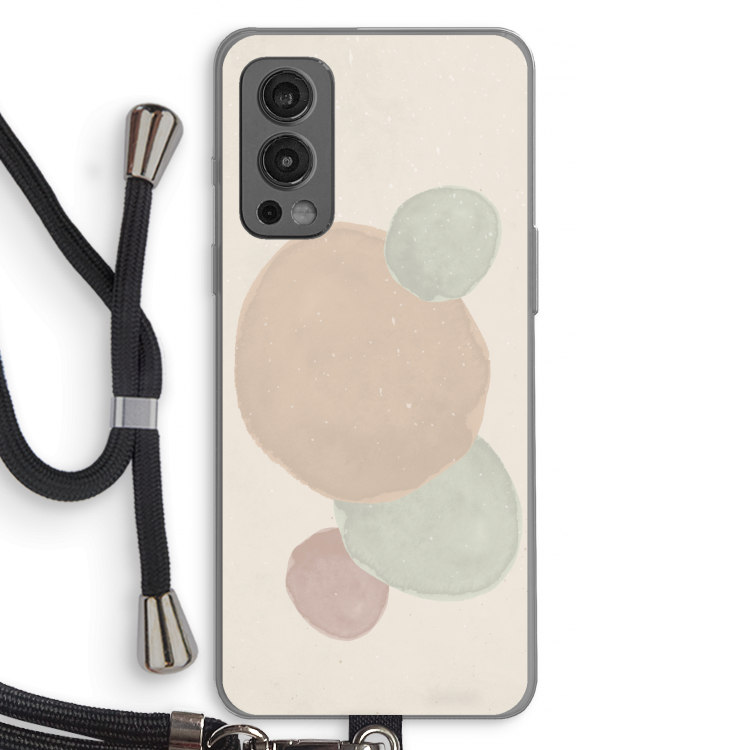 Geo #9: OnePlus Nord 2 5G Transparant Hoesje met koord