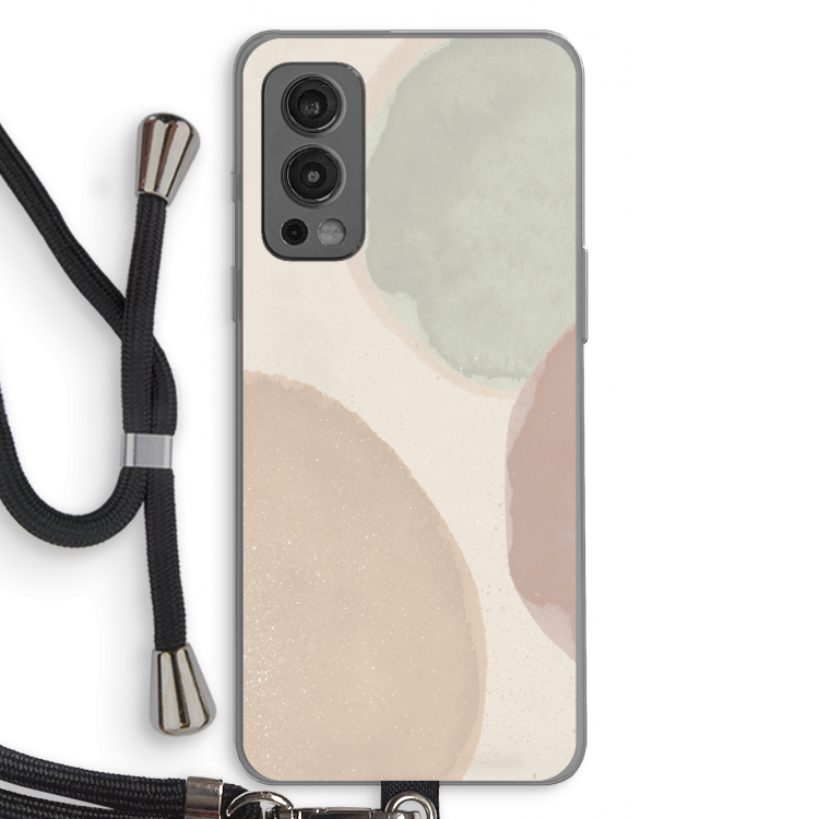 Geo #8: OnePlus Nord 2 5G Transparant Hoesje met koord