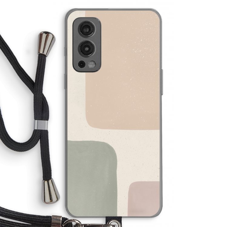 Geo #7: OnePlus Nord 2 5G Transparant Hoesje met koord