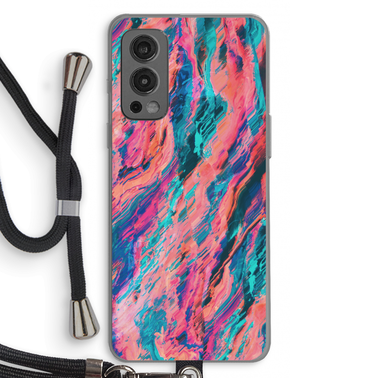 Electric Times: OnePlus Nord 2 5G Transparant Hoesje met koord