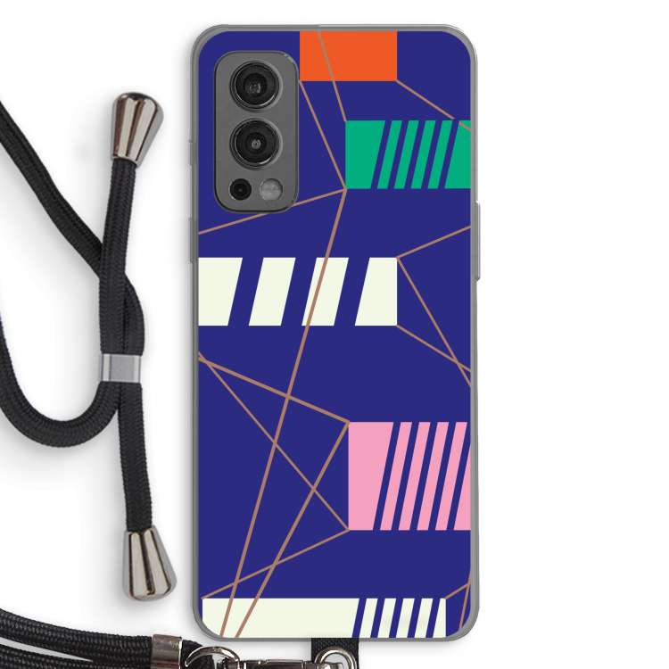Gestalte 5: OnePlus Nord 2 5G Transparant Hoesje met koord