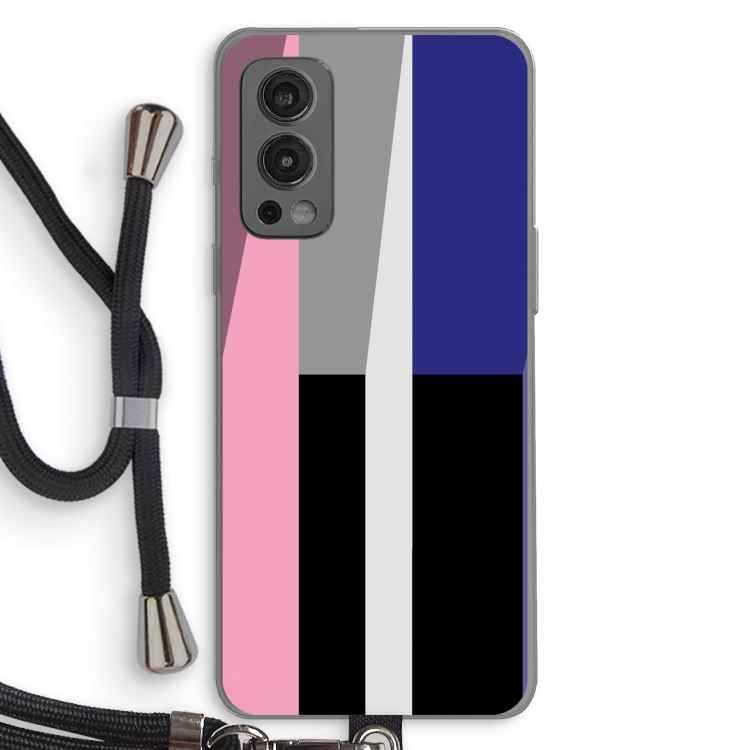 Gestalte 4: OnePlus Nord 2 5G Transparant Hoesje met koord