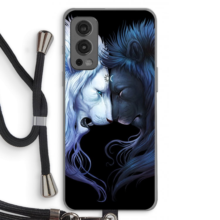 Brotherhood: OnePlus Nord 2 5G Transparant Hoesje met koord