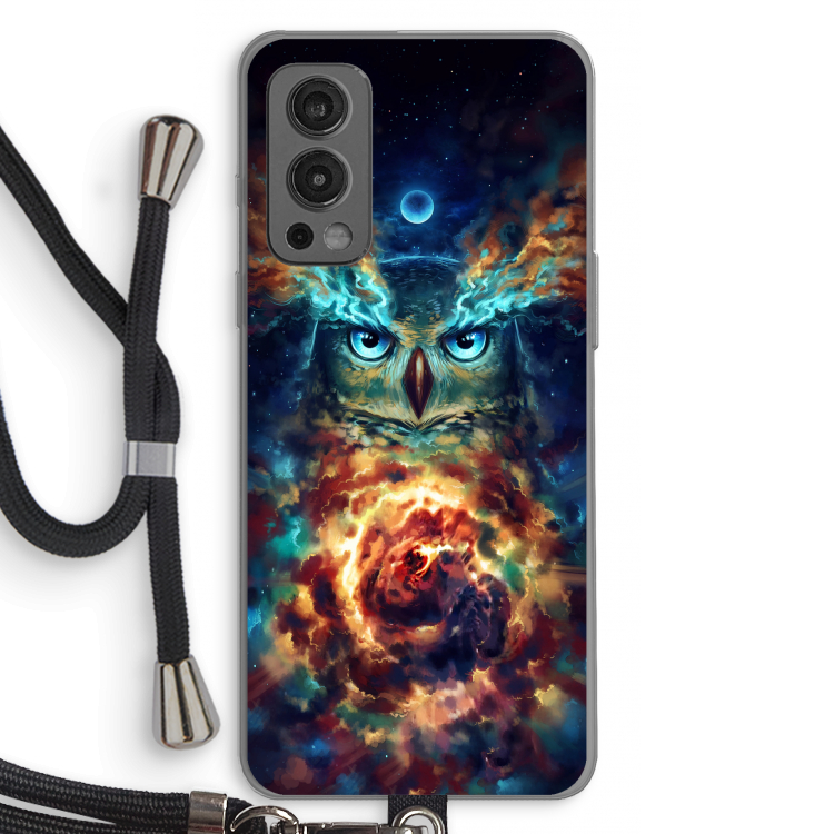 Aurowla: OnePlus Nord 2 5G Transparant Hoesje met koord