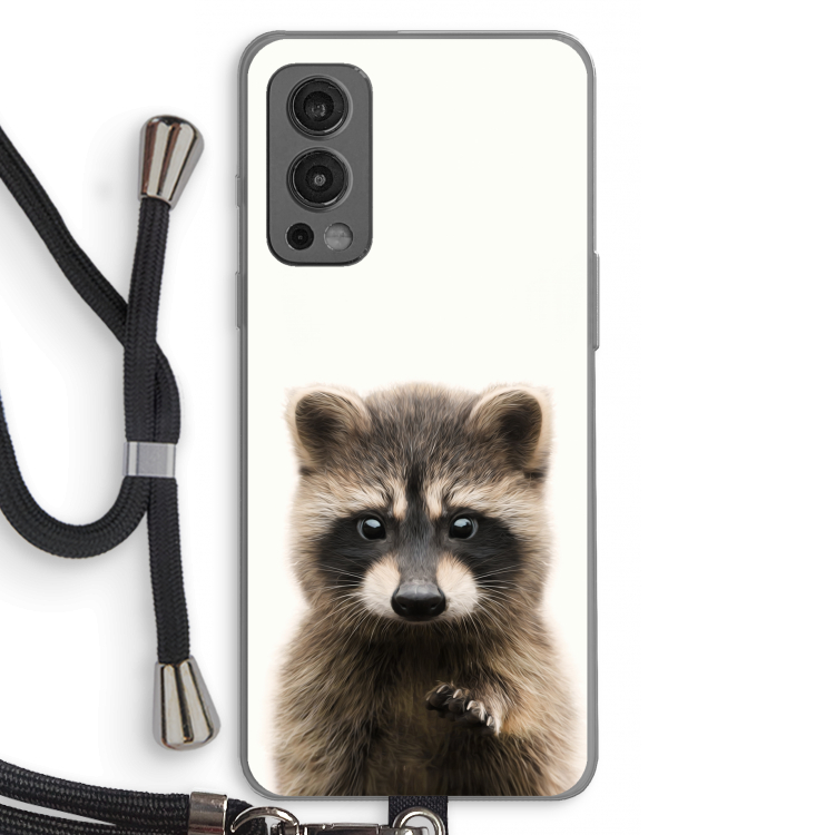 Rocco: OnePlus Nord 2 5G Transparant Hoesje met koord